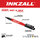 Milwaukee Inkzall Fine Point Markers 4-pack     Multi-color  Jobsite Tough - New