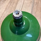Vintage 18  Green Porcelain Enamel Industrial Barn Light Gas Station Oil And Gas