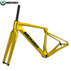 Gravel Carbon Fiber Bike Bicycle Frame Road Bicycle Disc Brake 700 47c Frameset