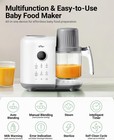 All-in-one Baby Food Maker  Steam  Blend  Sterilize Bottles  Warm Milk