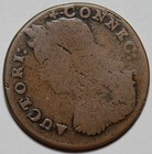 1787 Connecticut Colonial Copper  Draped Bust Left
