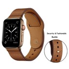 Apple Watch Band Genuine Leather Strap For Iwatch Ultra 2 49mm 9 8 7 6 45mm 41mm