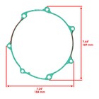 Clutch Cover Outer Gasket For Yamaha Yfz450 Yfz 450 2004-2013