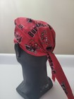 Tampa Bay Buccaneers Nfl Men s Skull chemo Surgical Scrub Hat cap Handmade