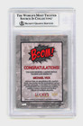 Michael Vick 2024 Hits Memorabilia Boom Gold  10 Signed Bgs Bas Auto Atlanta