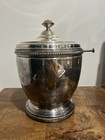 Vintage Silver-plate Ice Bucket With Thermos Brand Liner Apollo Epc