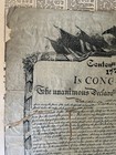 1876 Centennial Memorial Declaration Of Independence Broadside James Mcbride