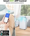 14 000 Btu Ashrae Portable Ac Smart Wifi Dehumidifier Air Conditioner 700 Sq ft
