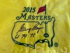 Gary Player Signed 2015 Augusta National Masters Flag Autographed