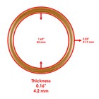 Exhaust Pipe Gaskets For Honda Vt1100c Shadow 1100 1995-1999
