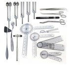 Goniometer Physical Therapy Complete Set W bonus Reflex Hammer Including 12 8 6