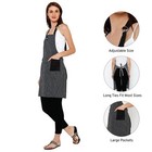 Chef Kitchen Apron For Men   Women Cotton With Pocket   Towel Holder Strap