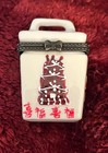 Hinged Trinket Box Chinese Takeout Food Container New