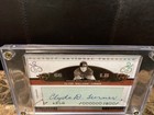 Clyde  bulldog  Turner Bears Signed Auto Check 2007 National Treasures  64 100