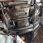Ludwig Lm400 Supraphonic 14x5 Vintage Snare Drum 70s Used  Worn Condition