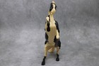 Hartland Rearing Fighting Mustang Stallion Black Pinto Horse Black And White