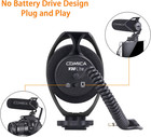 Cvm-v30 Lite Video Microphone super-cardioid Condenser On-camera Shotgun Microph