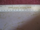 Vintage 6  Ruler Advertising Adams County National Bank