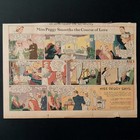 Original 1937 Color Newspaper Ad Quaker Puffed Wheat Featuring Shirley Temple