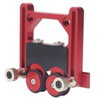 Aluminum Table Saw Stock Roller     Double Wheel Anti-rebound Guide