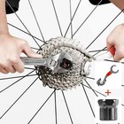 Bike Repair Tool 6 Pcs Kit Crank Chain Cutter Extractor Bracket Freewheel Puller