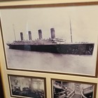 White Star Line Titanic 100th Anniversary Commemorative Framed Display Photos