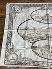Rare Antique 1800s Philadelphia International Exhibition 1876 Handkerchief 19thc