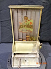 Rare Antique Blackhawk 5 Cent Coin Operated Aspirin Vending Machine Dispenser