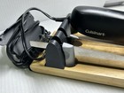Cuisinart Electric Knife  Stainless Steel Blades Original Cek-40 Wooden Block