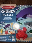 Melissa   Doug 7 Pieces Chunky Wooden Puzzle Sea Creature Child Learning Toy