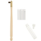 Deluxe 6 Needle Tambour Needle Set Needles And Handle  55236 Beadsmith