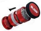 New Raw Life 4-piece Grinder Clear View Modular Rebuildable Customizable Grinder