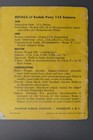 Kodak Pony 135 35mm Camera Instruction Manual In English C 1951