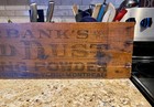Antique Wooden Crate Panel Advertising Sign Fairbank s Gold Dust Washing Powder