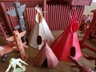 Vintage Marx Fort Apache Playset