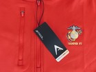 Antigua Mens Usmc Semper Fi Marine Corps Red Athletic Qz Jacket 2xl New