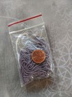 Vintage Size 10 Opaque Purple Glass Seed Beads  85 Oz