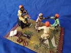 Arab Dancing Childrens  Statue  Bronze  Cold Painted Bronze