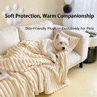 Emotional Support Blanket Yellow  Security Blanket  Calming Dog Blanket  Rabbit
