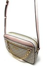 Michael Kors Jet Set Item Large East West Zip Chain Crossbody Bag Vanilla Pink