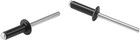 100pcs 1 8  X3 8  Aluminum Blind Rivets  Black 3 2x 10mm Pop Rivets