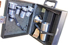 The Original Trav-l-bar By Ever-wear With Key - Vintage Travel Bar - Incomplete 