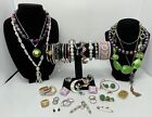 Jewelry Lot Green Purple Fairy Lia Sophia Sparkle Retro Vintage New Mix  so Fun 