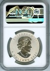 2021 W S 5 Canada 1 Oz Silver Ngc Sp70 Tailored Maple Leaf