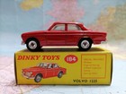 Volvo 122 S - Vintage Dinky Toys 184   Made In England 1961