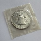 1962 Franklin Half Dollar Proof 90  Silver In Original Mint Cello