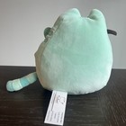Gund Pusheen The Cat Sitting Pose Soft   Squishy Mint Green 6    Plush