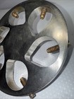 Struers 160mm Specimen Holder 6 X 12-40mm  Stainless Steel Polishing
