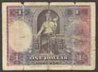Hong Kong Shanghai Corp 1 Dollar P-172c 1935 Fair