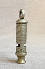 Rare Antique C1920s Metropolitan Police Whistle Numbered Issued Fully Marked